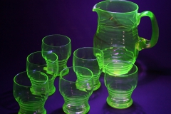 Uranium glass
