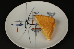 Shenango China Well of the Sea with grilled cheese