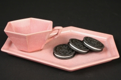 Cowan Pottery with oreos