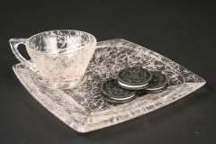 Glidden string glass snack set with oreos