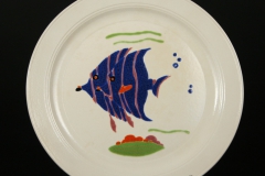 2020.156-Hatty-Bird-Bird-Pottery-Fish-plate-1930s-Vernon-Kilns