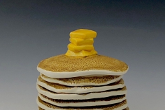 Alice Abrams Pancake Lidded jar ceramic