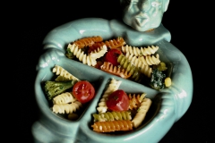Red Wing Hankscraft clown baby food warmer with pasta