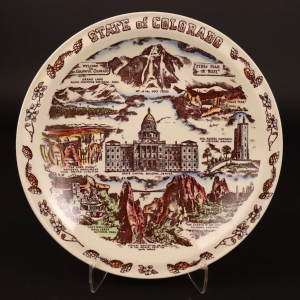 Colorado state plate