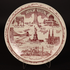 New York state plate