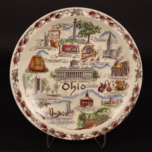 Ohio state plate