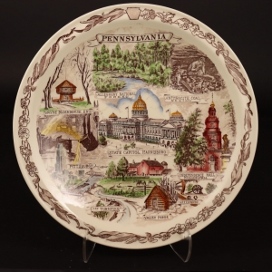 Pennsylvania state plate
