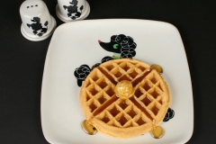 Glidden Pottery Chi Chi poodle with waffle