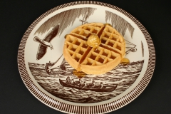 Vernon Kiln Rockwell Kent Moby Dick with waffle